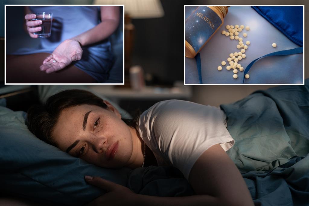 Don't take melatonin supplements for insomnia: sleep doctors